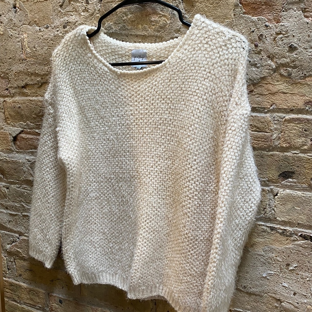 Princess Polly creme sweater